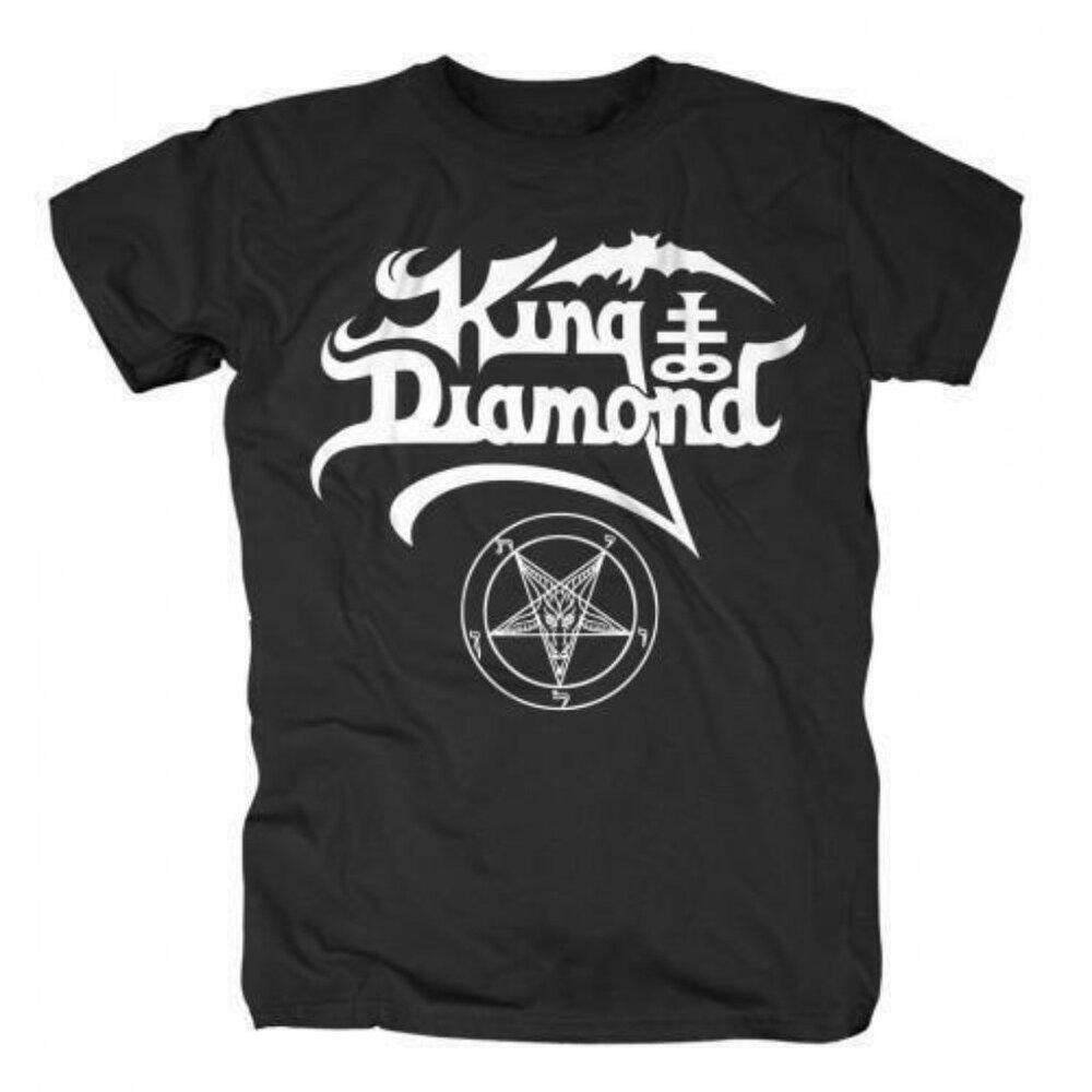 King Diamond  Graphic T-Shirt Heavy Metal Band Fan Gift Casual Streetwear